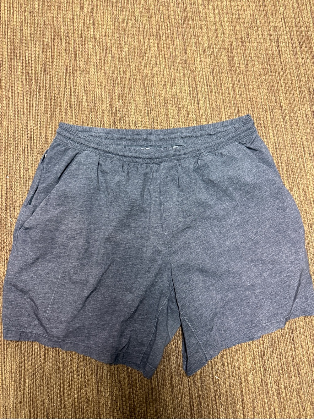 lululemon athletica Men's Heather Charcoal Athletic Shorts